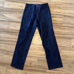 Dockers Straight Khaki Straight Fit 30 x 32 Blue